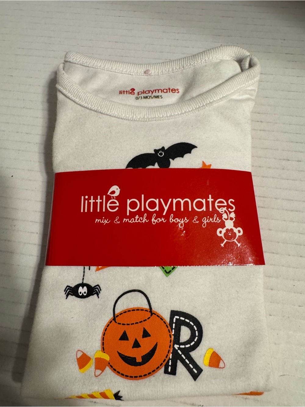 Little Playmates Halloween Onesies: pack of two